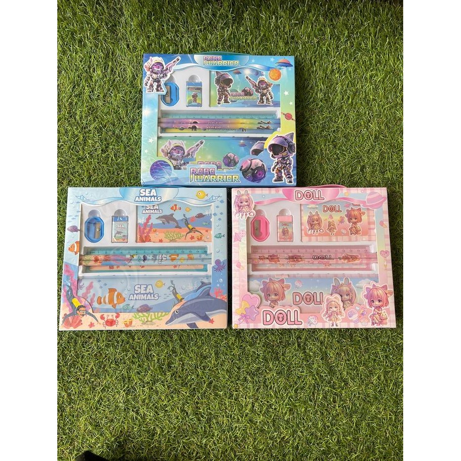 

SIAPKIRIM Paket Alat Tulis Anak Stationery Set Alat Tulis Sekolah MURAH READY STOCK