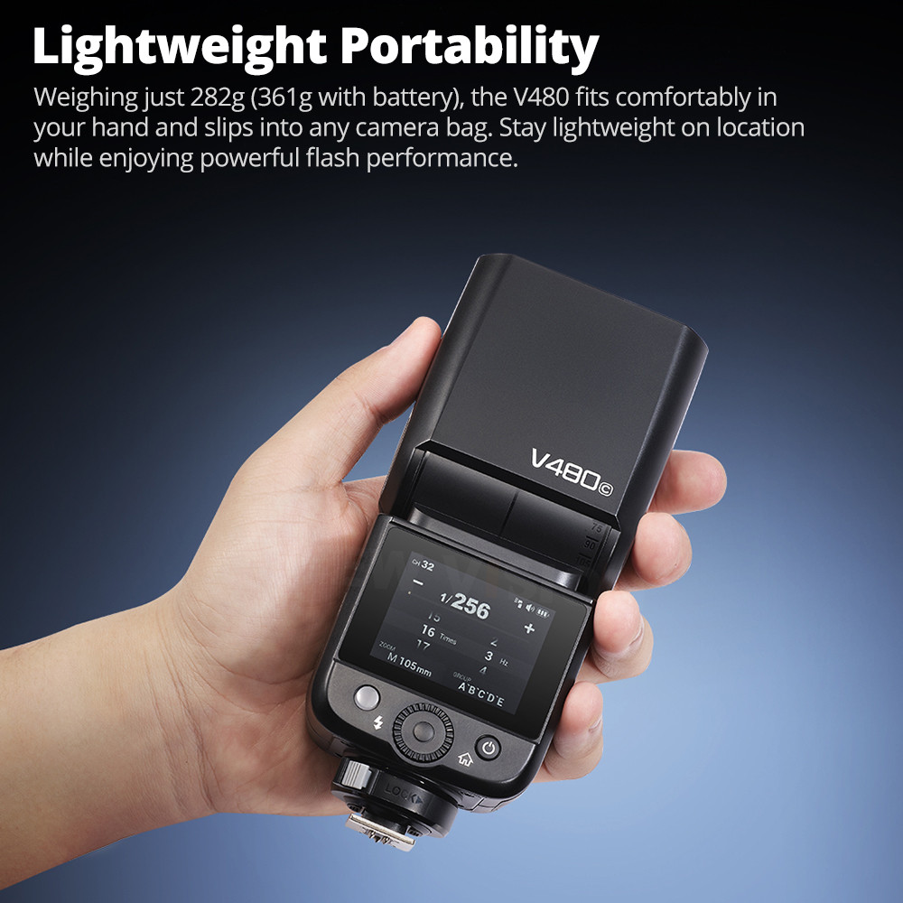 Godox Ving V480 C/S/N TTL On-Camera Flash for Sony for Canon for Nikon pk V860III TT520III V1PRO