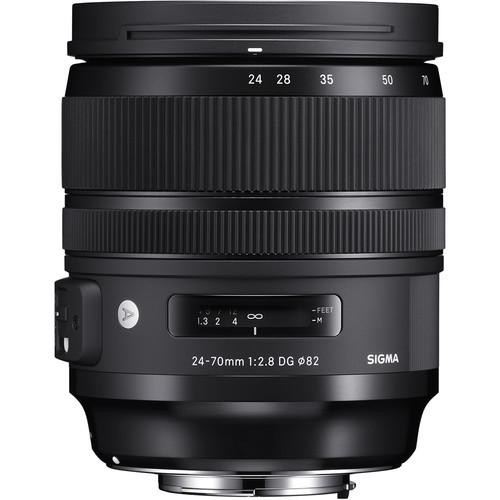 Ready Sigma 24-70Mm F2.8 Dg Os Hsm Art Lens For Canon Ef Nikon F Original Terbaru