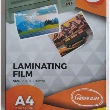

Amanda Plastik Laminating Press A4 220x310mm 100 Lembar