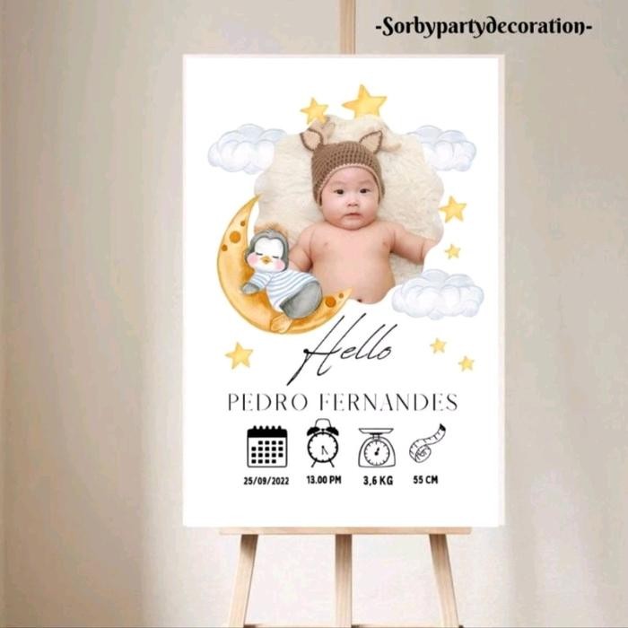 tulisan dekorasi Aqiqah Birthdah Tedak siten