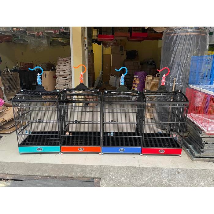 SANGKAR EBOD KOTAK HITAM LIS WARNA