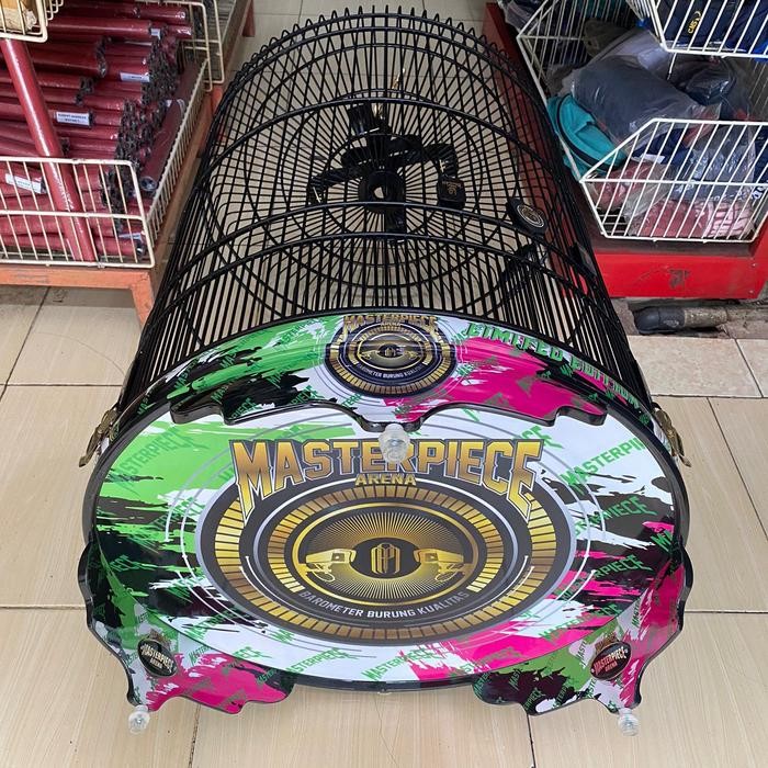 SANGKAR KANDANG MURAI MASTERPIECE ARENA PVC DECAL NO 2