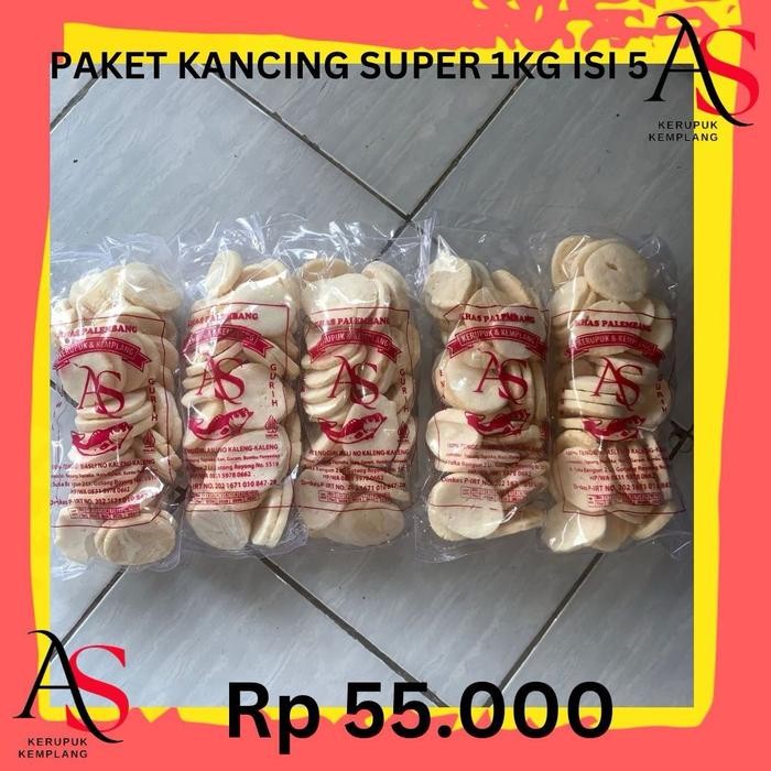 

PAKET KEMPLANG KANCING SUPER ISI 5 palembang kerupuk