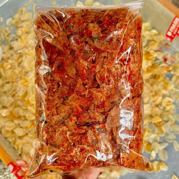 

Keripik Kaca Pedas Daun Jeruk 1KG - Food Snacks