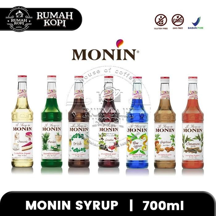 

Monin Syrup / Sirup Monin All Varian [Botol 700 ml] Botol Sirup