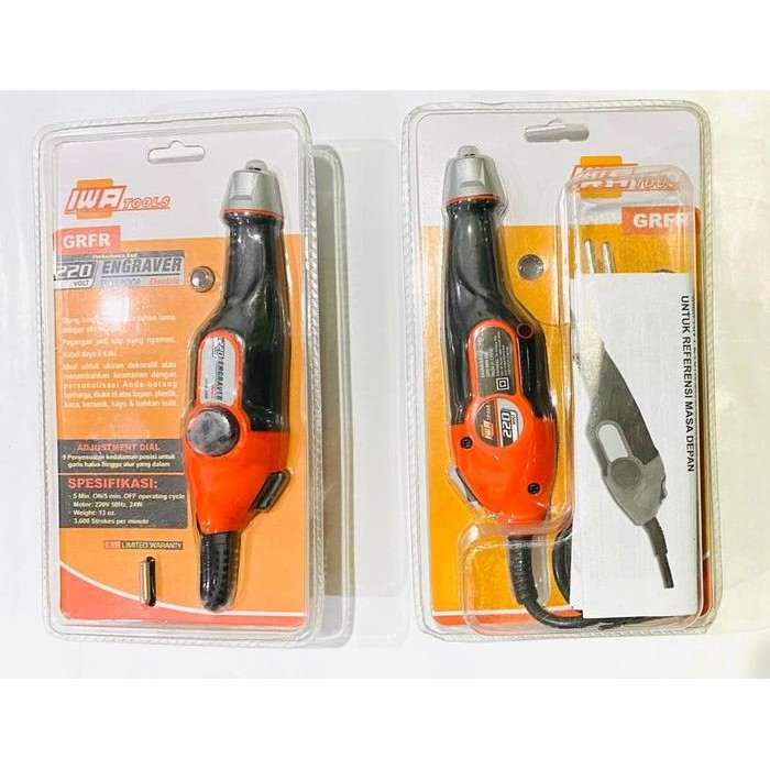 

Promo! Alat Ukir Grafir Elektrik Keramik Iwa Tools Besi Kayu