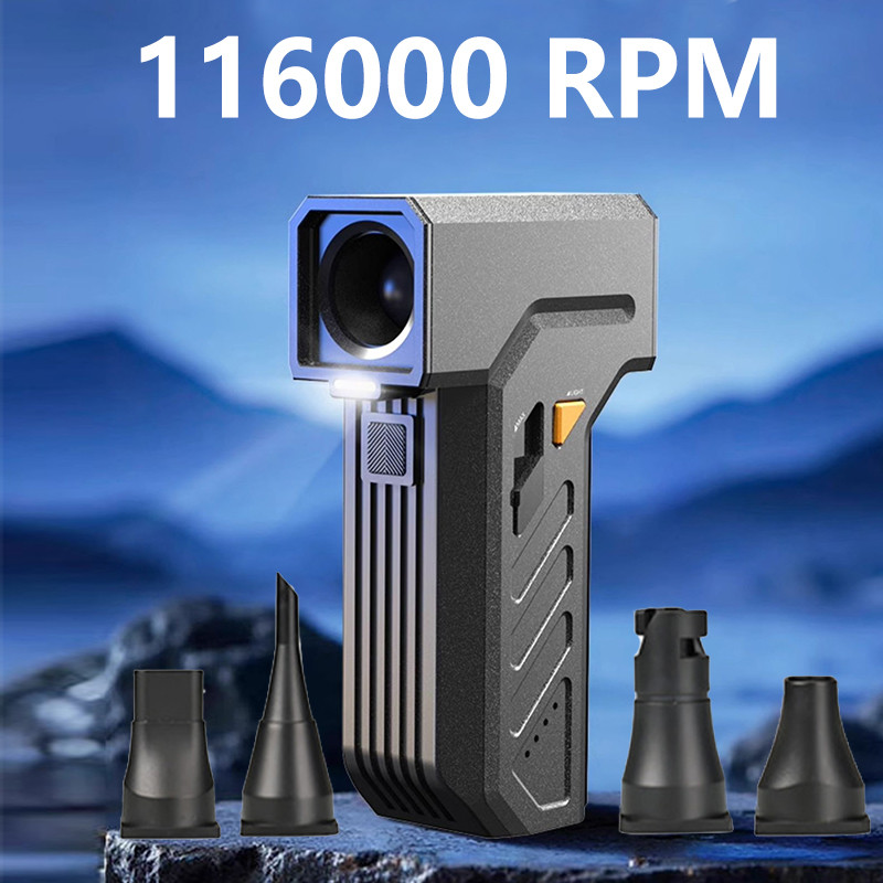 IMPORT 116000 RPM Brushless Motor Electric Turbo Jet Fan High-Speed Turbo Violent Fan USB