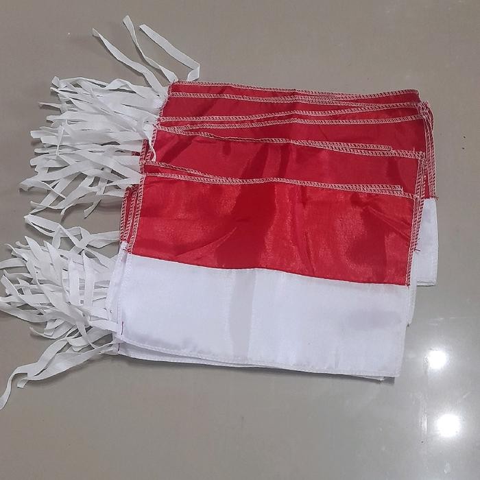 (Allthebest) Bendera unyil isi 20 biji / bendera merah putih kecil ukuran 10x15cm