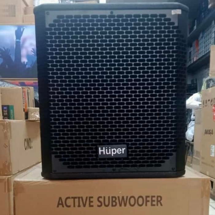 Subwoofer Aktif Huper B 12 A Original 12 inch Sub Active HUPER B12A Berkualitas Terbaru