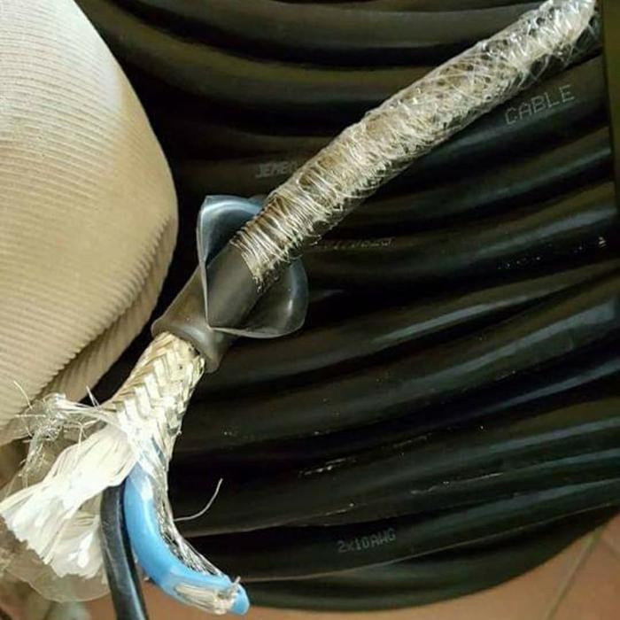 Asli.. Kabel Solar Panel 20 Meter 2X6Mm Kabel Solar Panel 2X10Awg