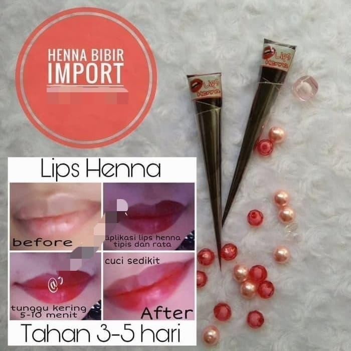 HALAL henna bibir