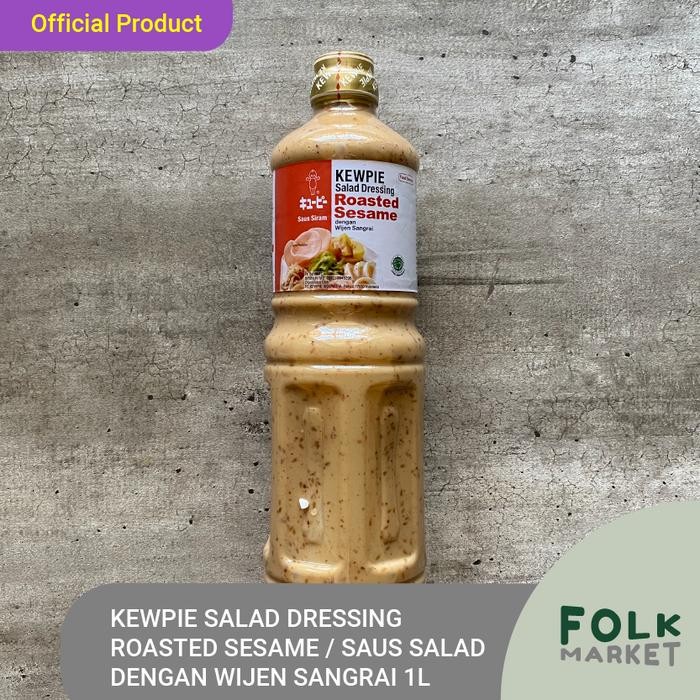 

ASLI KEWPIE Salad Dressing Roasted Ses 1L - Saus Salad Wijen Sangrai READY STOCK