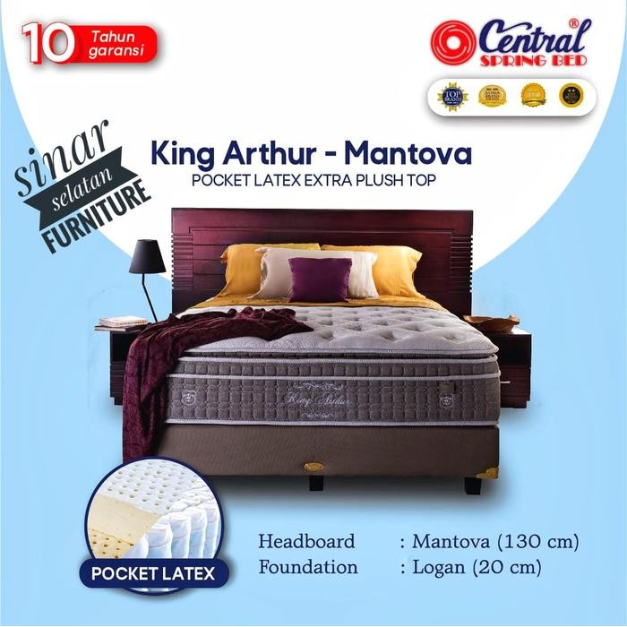 Kasur Central Spring Bed King Arthur Mattress Only 160