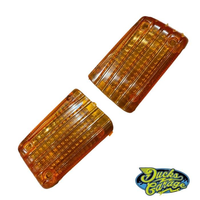 Mika Lampu Sein Sen Riting Depan Front Suzuki Rc 80 Rc80 Imi Kuning