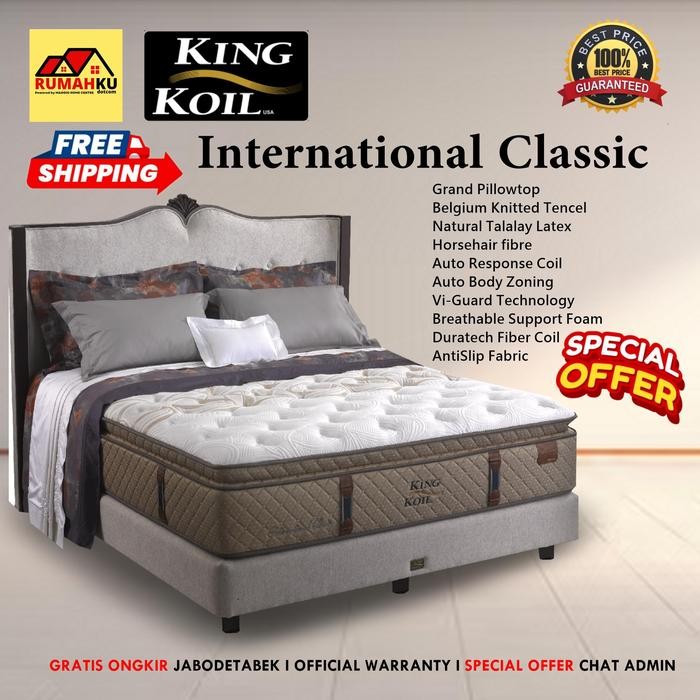Kasur King Koil International Classic - King Koil Signature Collection