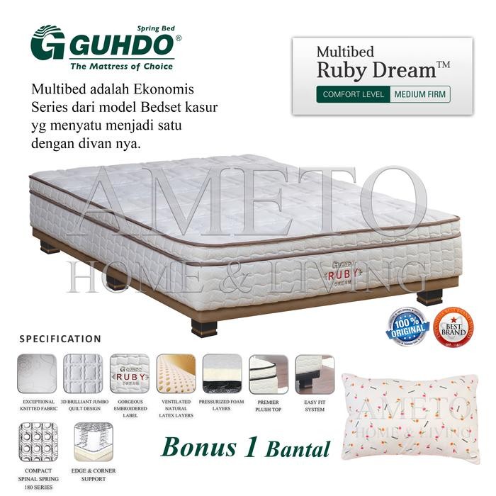 Guhdo Multibed Latex Ruby Dream - 160X200 - Hanya Kasur Dan Divan