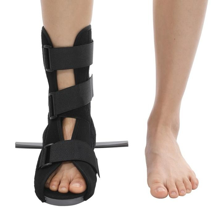 BEST SELLER AFO - Adjustable ankle foot orthosis / Dewasa Orthosis Brace Untuk Patah Kaki /Afo Ankle