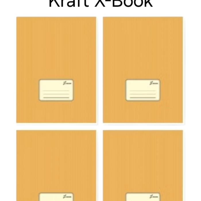 

BEST SELLER Buku tulis sampul coklat SIDU 40 lembar, X-Book 38 lembar, X-Pulp 40 lembar / Buku tulis