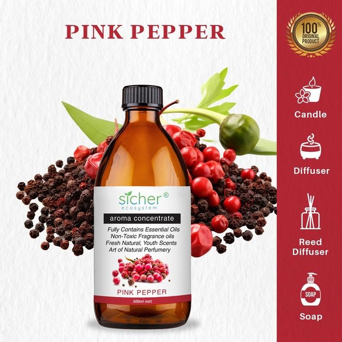 Sicher Fragrance Oil Pink Pepper Gratisongkir
