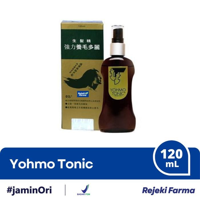 Yohmo Tonic 120 ml Original Japan - Shampoo Hair Tonic YohmoTonic