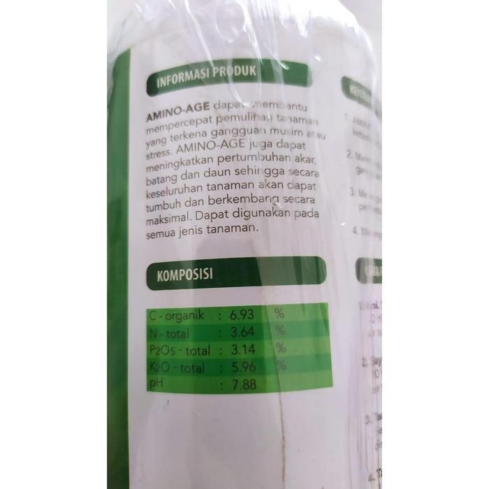 Pupuk Asam Amino Organik Amino-Age Tunas Agro Nutrients 1 Liter
