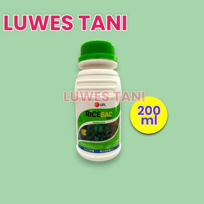 Ricebac 400Sc 200 Ml Herbisida Selektif Padi - Pestisida Ramah Lingkungan