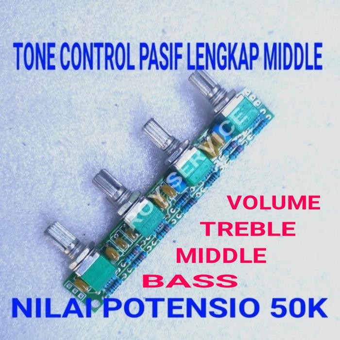 tone control pasif lengkap middle baca deskripsi