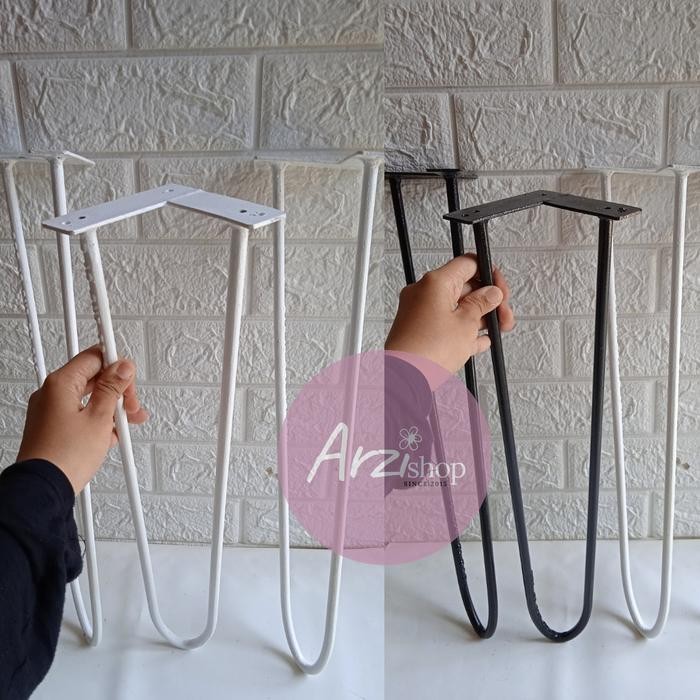 Kaki Meja/Kaki kursi/Kaki Besi/Hairpin Leg 10mm/Kaki meja Minimalis
