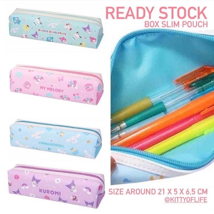 

Dompet Tempat Pensil Kosmetik Box Slim Pouch Sanrio Original