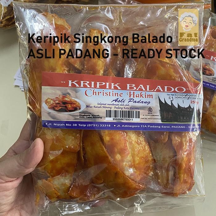 

Sedia Keripik Singkong Kripik Singkong Balado Christine Hakim 250g Keripik Sinjai balado Kripik