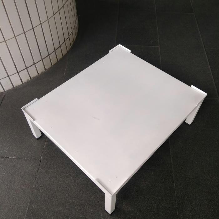 Meja Besi Tatakan Kulkas Full Besi Plat Seng Tebal 1mm