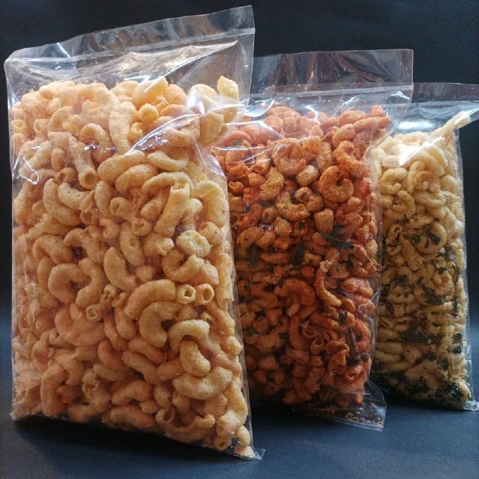 

Sedia MAKARONI MINI DAUN JERUK 250GR oleh oleh bandung Food Snacks