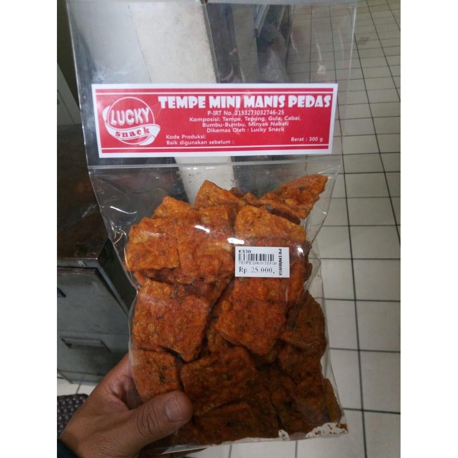 

Sedia KERIPIK KRIPIK TEMPE MINI MANIS PEDAS LUCKY SNACK BANDUNG CNY IMLEK LE