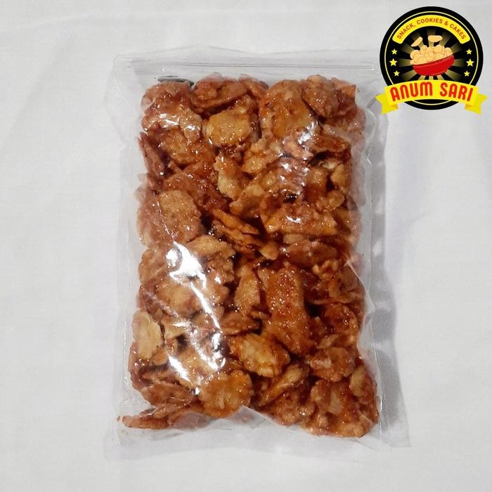 

Sedia Emping Melinjo Pedas Manis Asli Pandeglang 250 Gram - Anum Sari