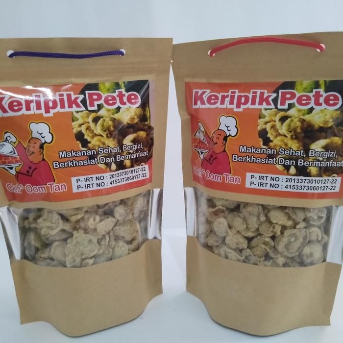 

Sedia Keripik Petai / Pete / Pack 200gr