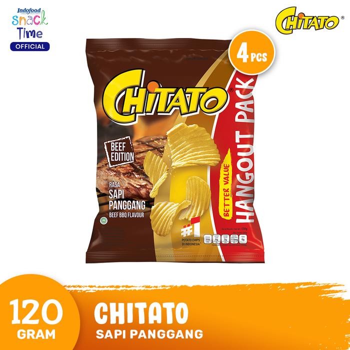 

Sedia Chitato Sapi Panggang 120 Gr - 4 Pcs