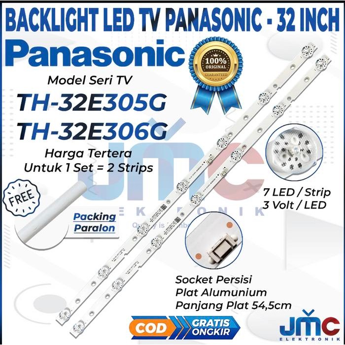 Terlaris BACKLIGHT TV LED PANASONIC 32 INCH TH-32E305G TH-32E306G LAMPU BL 32IN SALE