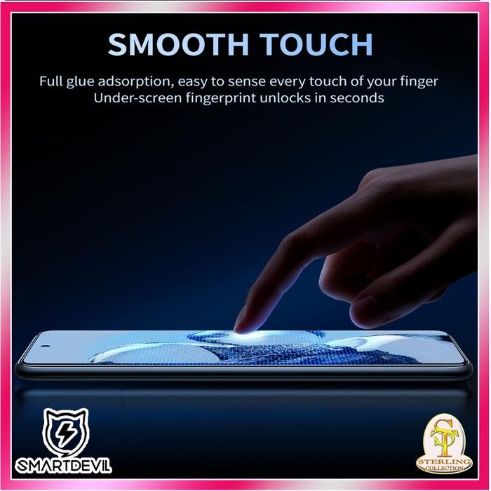 (Allthebest) Smart Devil Tempered Glass Iqoo 12 Iqoo12 easy Aplikator isi 2 pcs