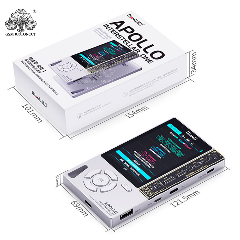 LIMITED New Qianli Apollo 6 In 1 Restore Detection Device for 11 Pro Max XR XSMAX XS 8P 8 7P 7 True 