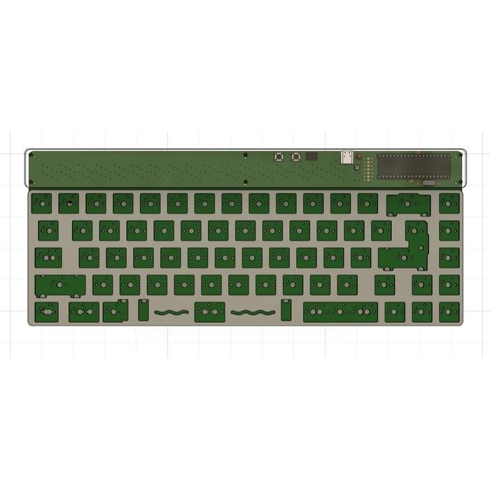 Termurah Case Akrilik Discipline65 / Discipline 65 Mechanical Custom Keyboard