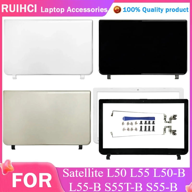 NEW For Toshiba Satellite L50 L55 L50-B L55-B S55T-B S55-B Laptops Frame LCD Back Cover Case Front F
