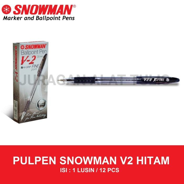 

PULPEN SNOWMAN V2 HITAM