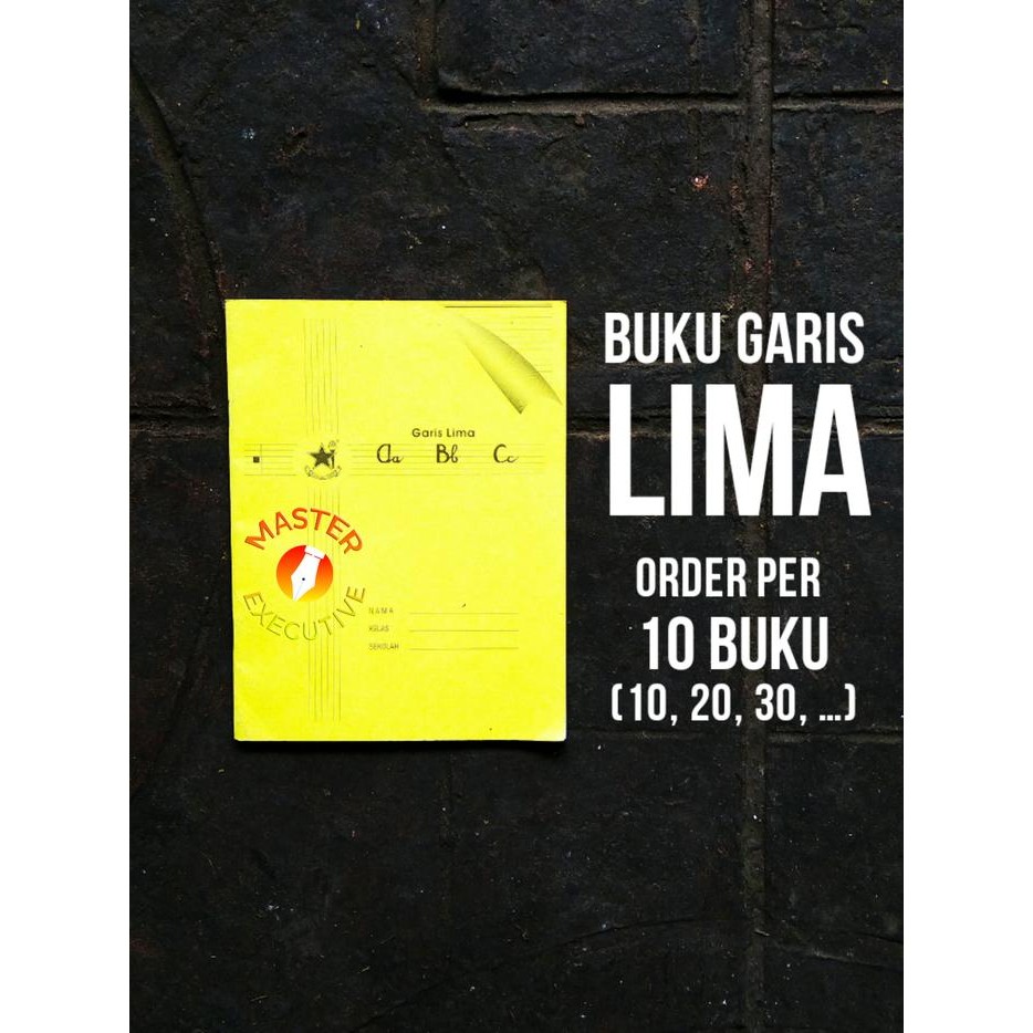 

Bintang Obor Buku Tulis Anak Sekolah Garis 5 Menulis Halus / Elok