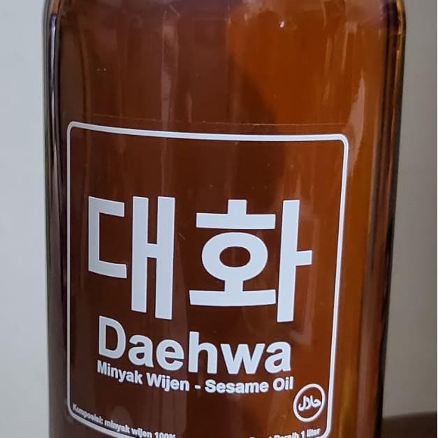 

ASLI 1 liter minyak wijen murni/ses oil murni 100% READY STOCK