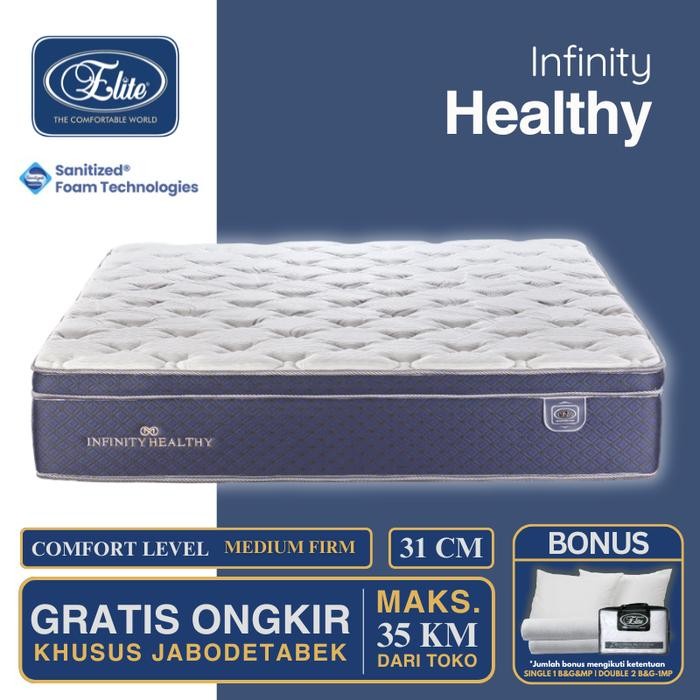 Elite Infinity Healthy Kasur Springbed Orthopedic New Edition