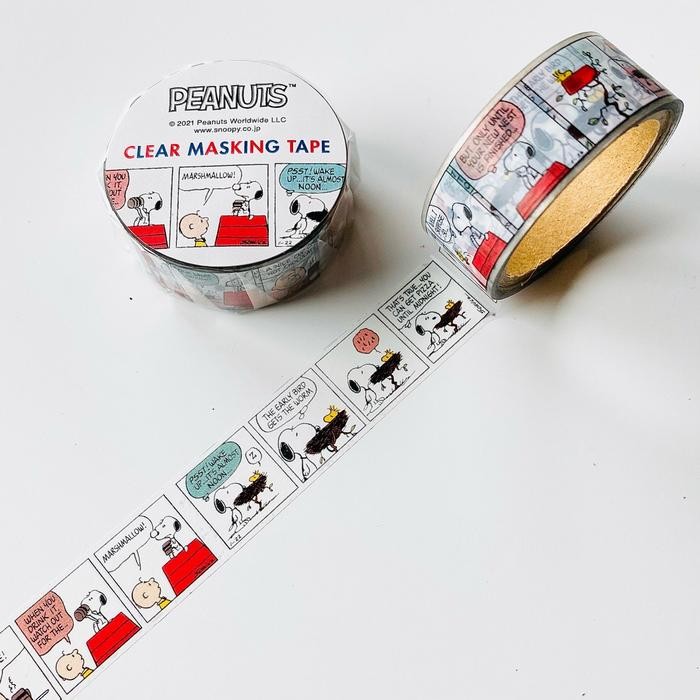 

Produk Viral Masking Tape Transparent Type Peanuts Snoopy Woodstock Limited Edition Cod