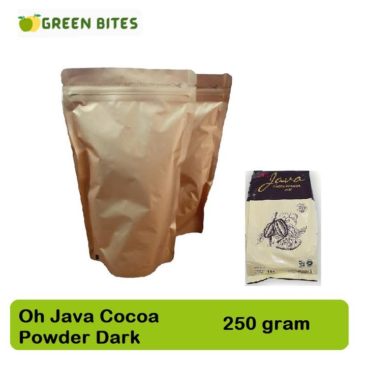 

Java Cocoa Dark 250 gram Repack pure no sugar