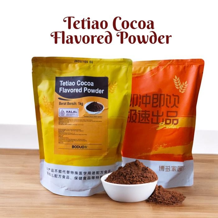

Boduo Tetiao Cocoa Flavored Powder - Bubuk Kakao Powder 1kg