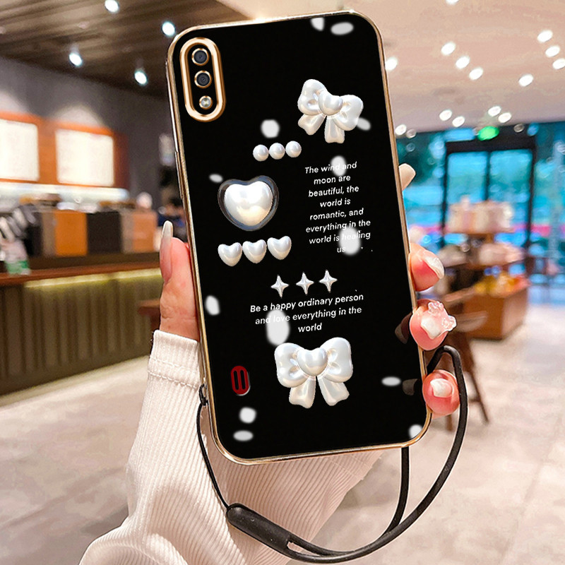 Casing Hp Untuk Samsung Galaxy A01 M01 Core A01 Core Case Casing Kumpulan mutiara HP Cesing Silikon 